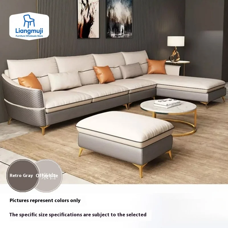 

Минималистичные элегантные диваны, кожаные скандинавские современные секционные диваны, ленивая гостиная, Sillas Para Sala De Estar, мебель для дома