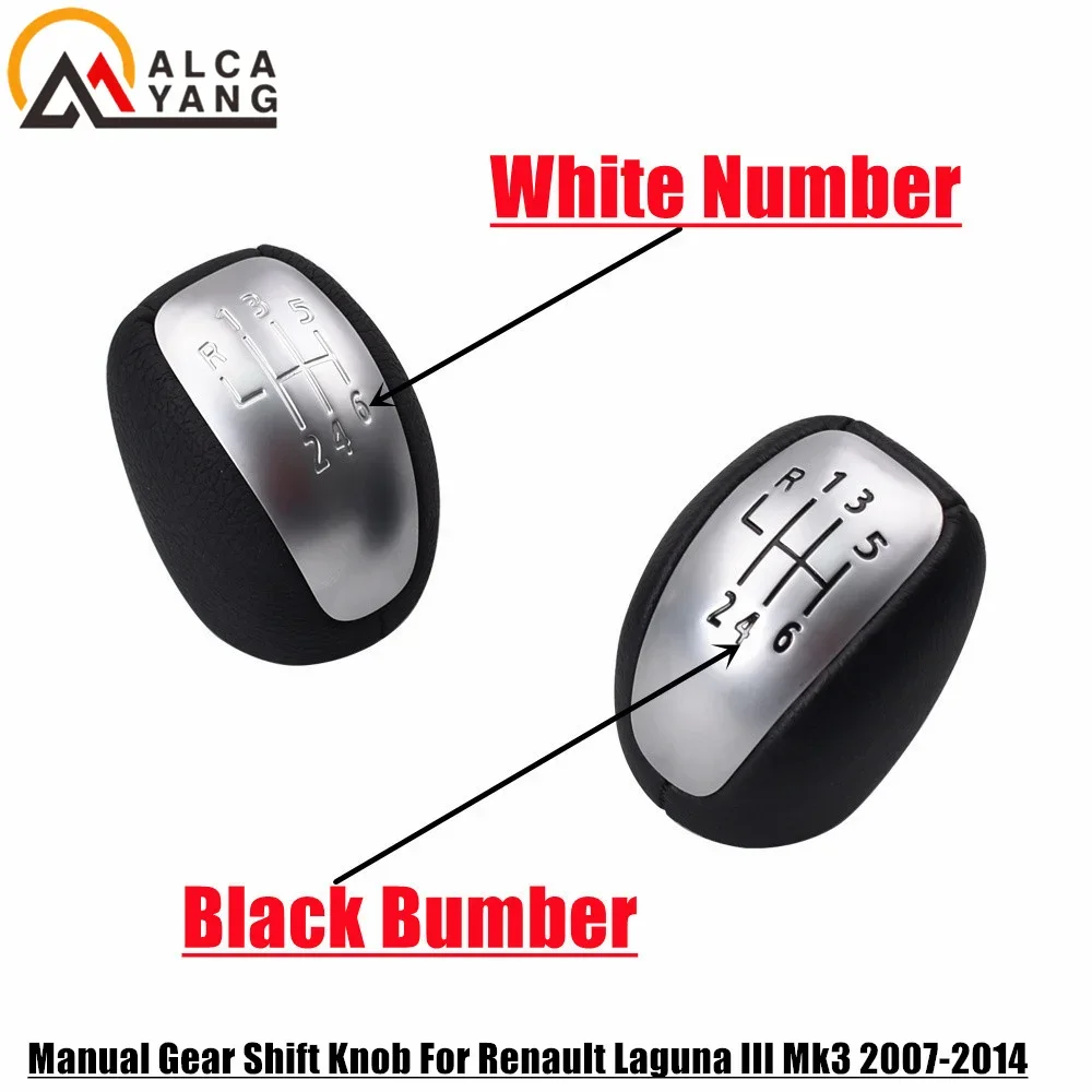 New Beautiful Vintage Design Gear Stick Knob For Renault Laguna III Mk3 2007-2014 car styling