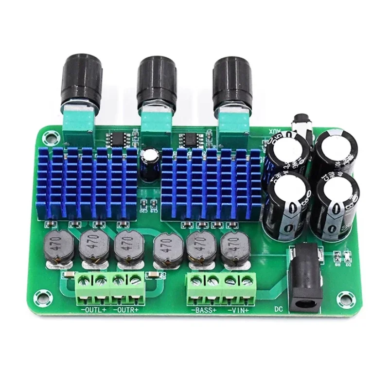 SOTAMIA-لوح مضخم صوت رقمي ، مضخم صوت ، TDA3116D2 ، طاقة عالية ، 50 واط × 2 + W ، مدخل AUX ، قناة