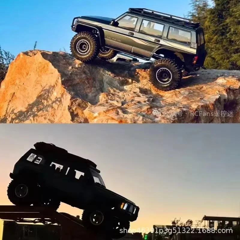 Yikong YK4107 1/10 Scale Nissan Patrol RC Remote Control Electric 4WD Dual-Speed Differential Lock Off-Road Vehicle