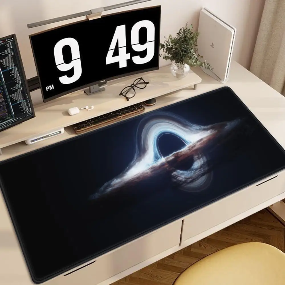 

Cosmic Black Hole Mouse Pad 900x400MM Large Computer Office Mini PC Desk Mat XXL Laptop Tablet Gaming Keyboard Desk Accessories