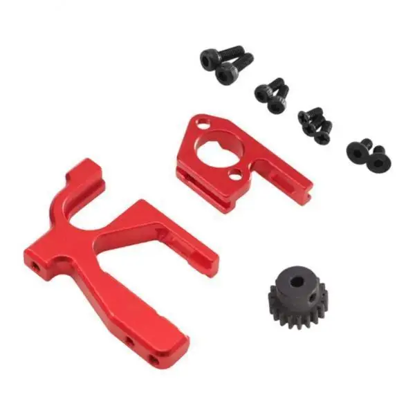 Metal RC Vehicles Toy Car Motor Mount Base Aluminum Alloy Upgrade Kit for Wltoys 1 12 124016 124017 124018 124019