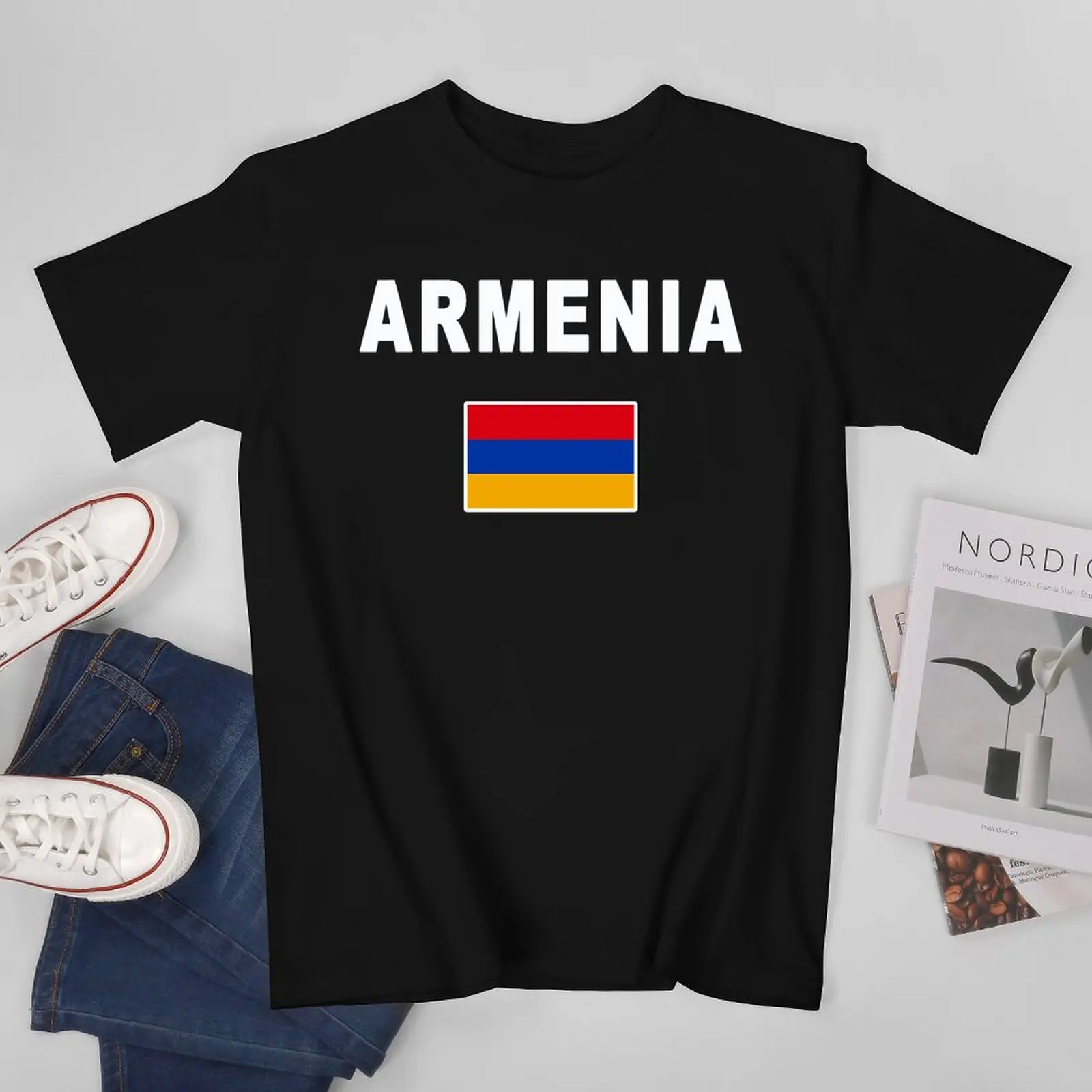 More Design Armenia Flag Armenians Men Tshirt Tees T-Shirt O-neck T Shirts Women Boys Clothing 100% Cotton