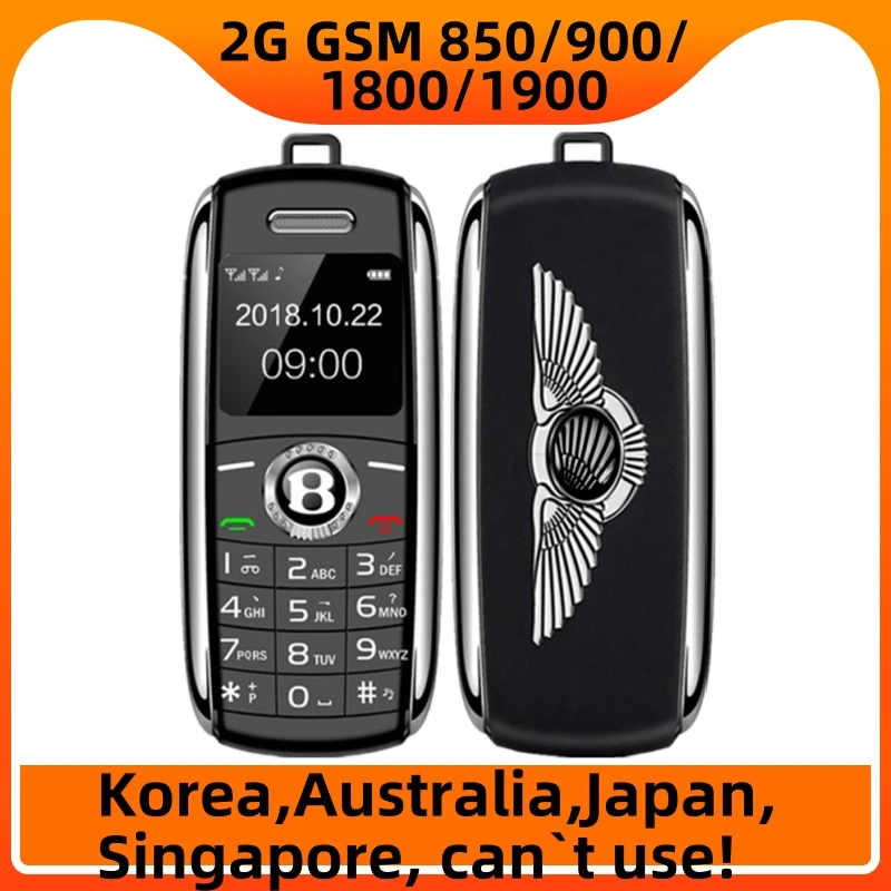 Unlocked Mini Mobile Phone,Bluetooth Dialer,0.66 Inch,Hands Mini Telephone,MP3,Magic Voice,Dual Sim,Smallest Cell Phone