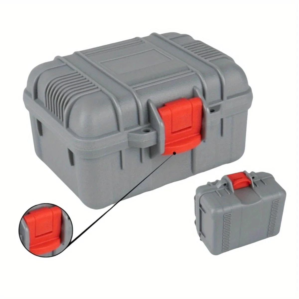 1pc Portable Watch Case, Durable Plastic Watch Storage Box, Fall Prevention Watch Organizer, Protective Moisture-proof Watch Box