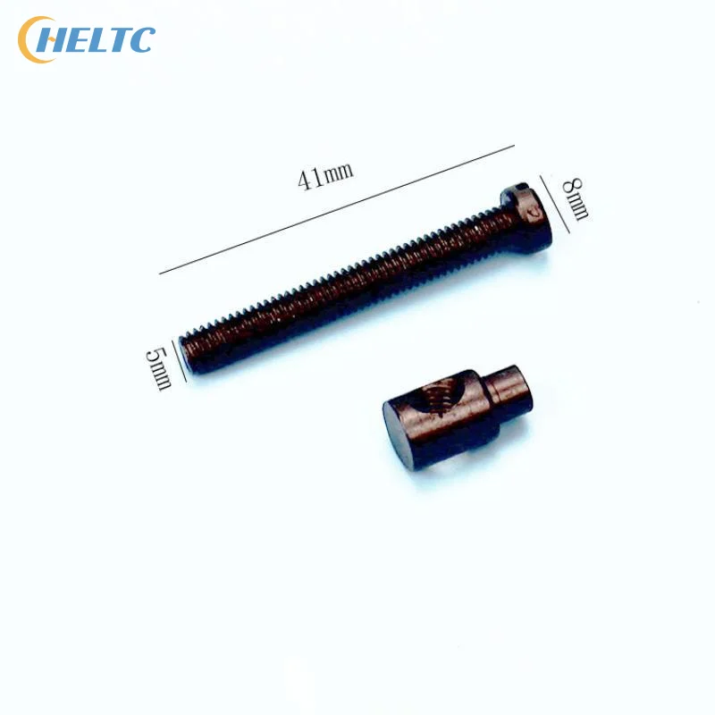 Anti Corrosion Metal Bar Chain Adjuster Tensioner Screw 2pcs Practical Accessory for Garden Yard Tree Trimming Chainsaw