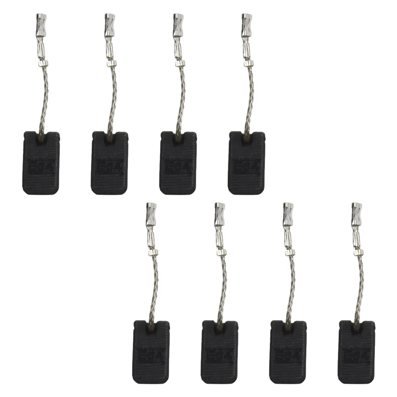 8pcs Carbon Brushes Motor Carbons Carbon For 1000,1100,1400,10,11,14,15-125 Power Tool Accessories 5x10x17 Mm