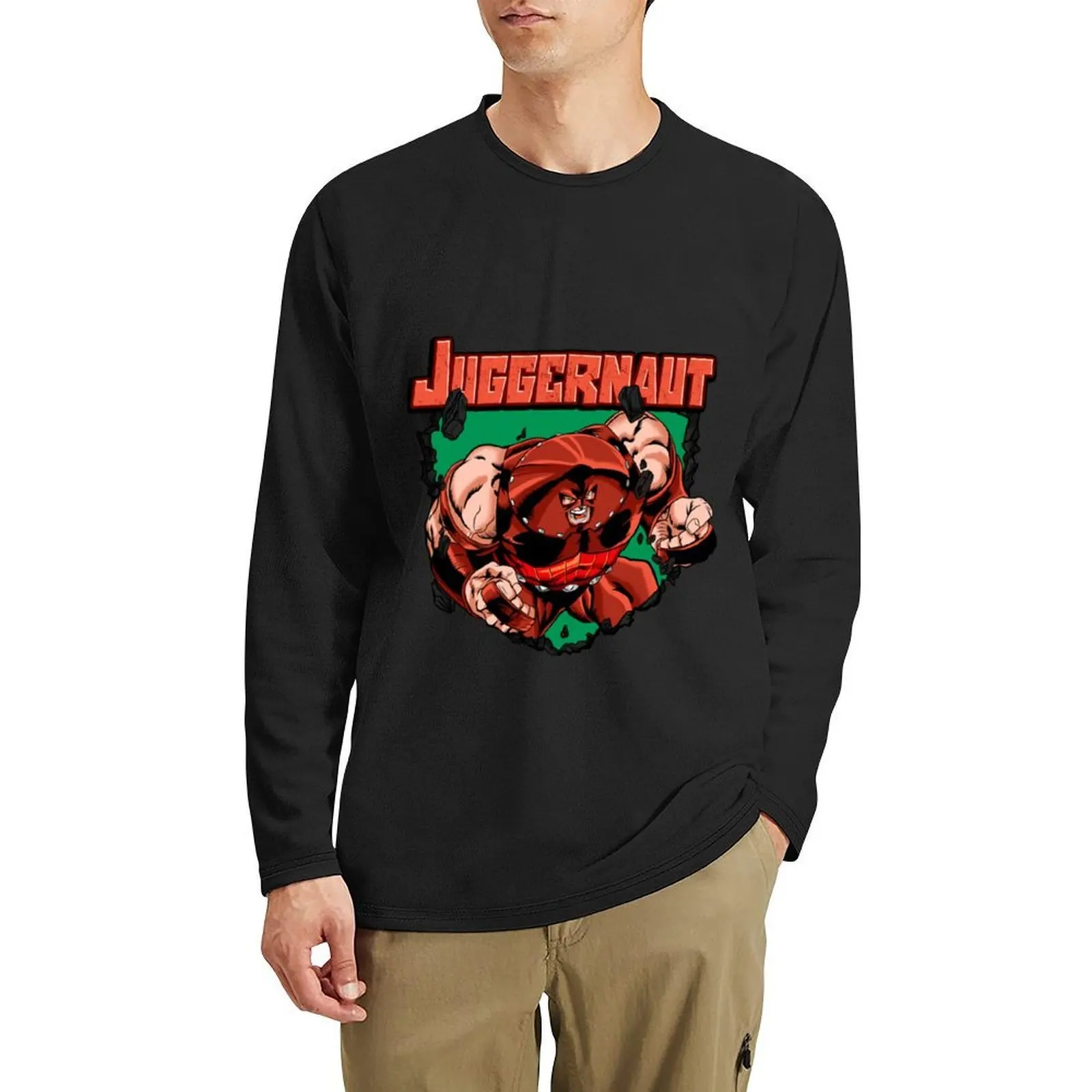 

The Juggernaut Shirt Long T-Shirt quick drying shirt vintage clothes plain t-shirt anime men clothings