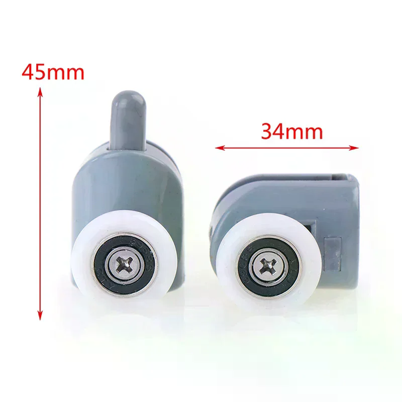 Shower Rooms Cabins Pulley Shower Room Roller Runners Wheels Pulleys New 4pcs