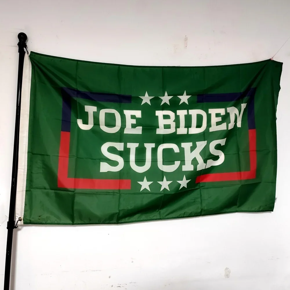 Donald Trump Flag Joe Biden Sucks Flag Decoration Banner Tapestry Outdoor Decor