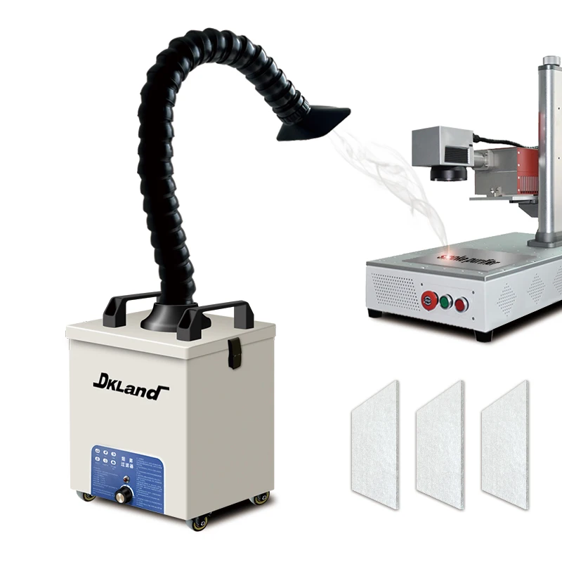 

120W220VSmoking Instrument Smoke Absorber With Activated Carbon Filter Sponge Cutting Solder Fume Extractor