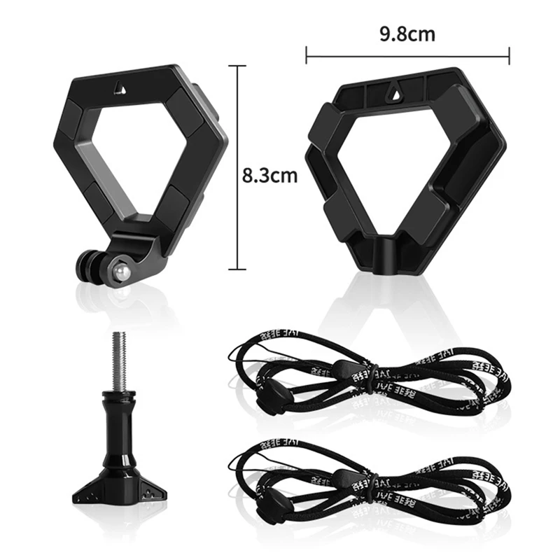 RISE-Magnetic Action Camera Quick Release Bracket Release Bracket For Gopro Hero Insta 360 DJI Mobile Phone