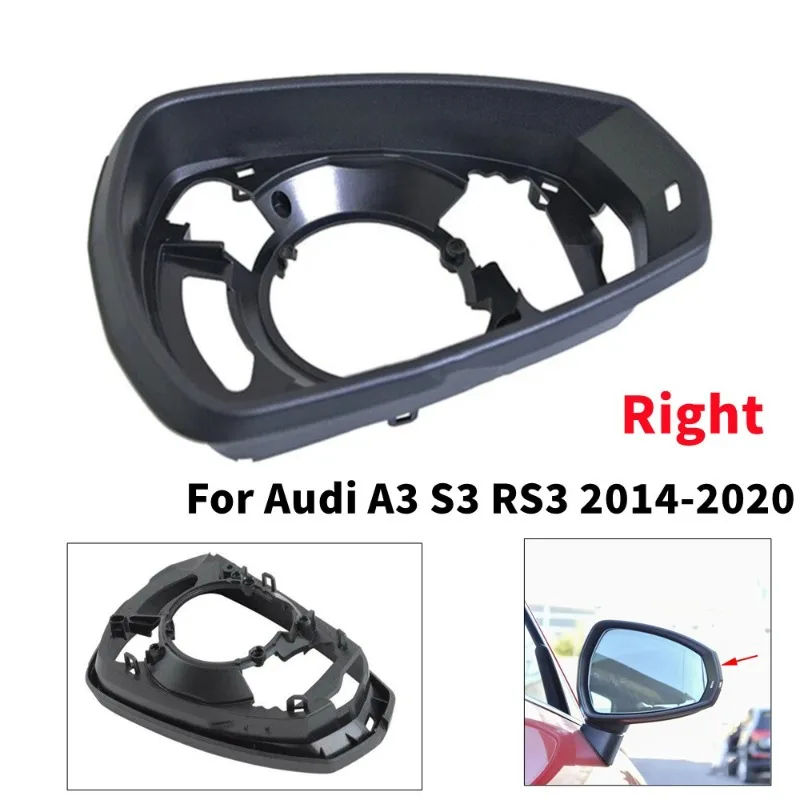 

Suitable for Audi A3/S3/RS3 8V 2014-2020 8V08572399B9 8V08572409B9 1x car rearview mirror frame cover box shell accessories