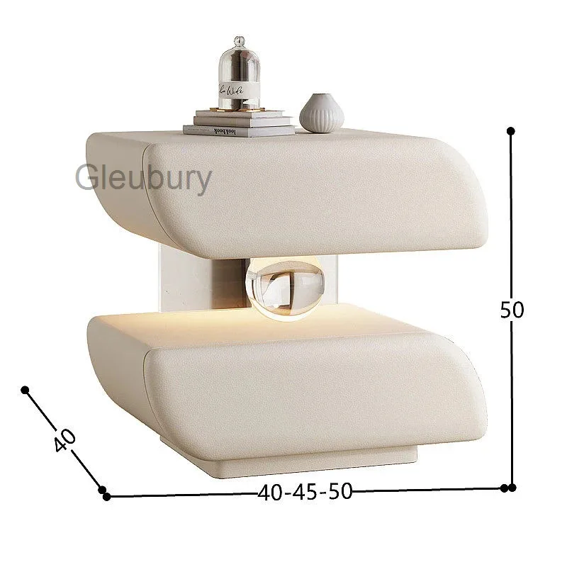 Bedside Nordic Elegant Cream Table Style Quality Modern Bedroom Nightstands Creative Bedroom Furniture Muebles Para Dormitorio