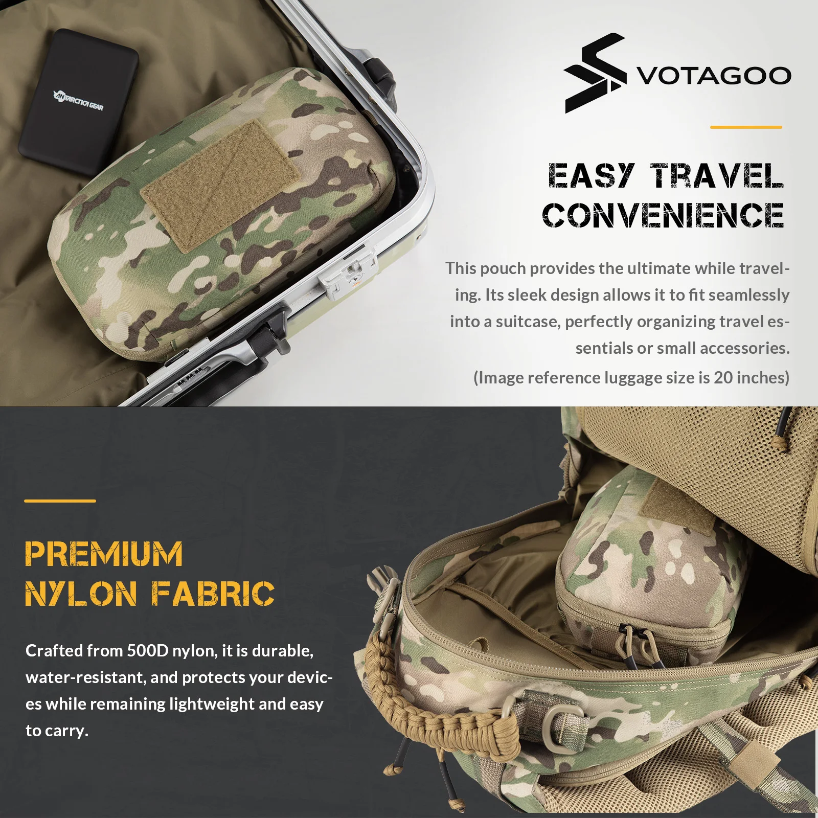 VOTAGOO 전자제품 정리용 테크 파우치 (충전기, - Tech Accessories Travel Organizer Pouch 리뷰 및 가격