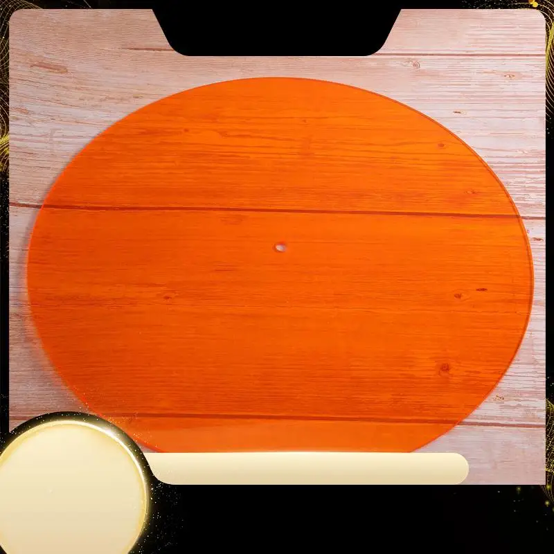 300Mm X 3Mm Acrylic Turntable Mat For Phonograph Turntable Vinyl Anti-Static Practical Disc Player LP Mat C