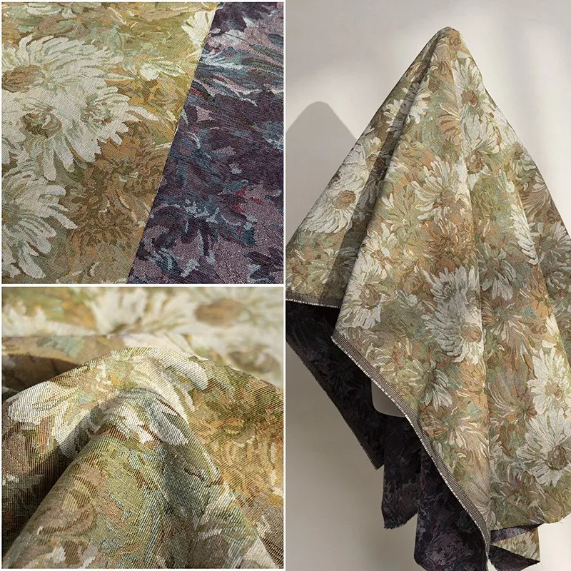 

Ткань для декоративного платья с масляным покрытием — это модифицированная мешковина цвета матча-зеленый.