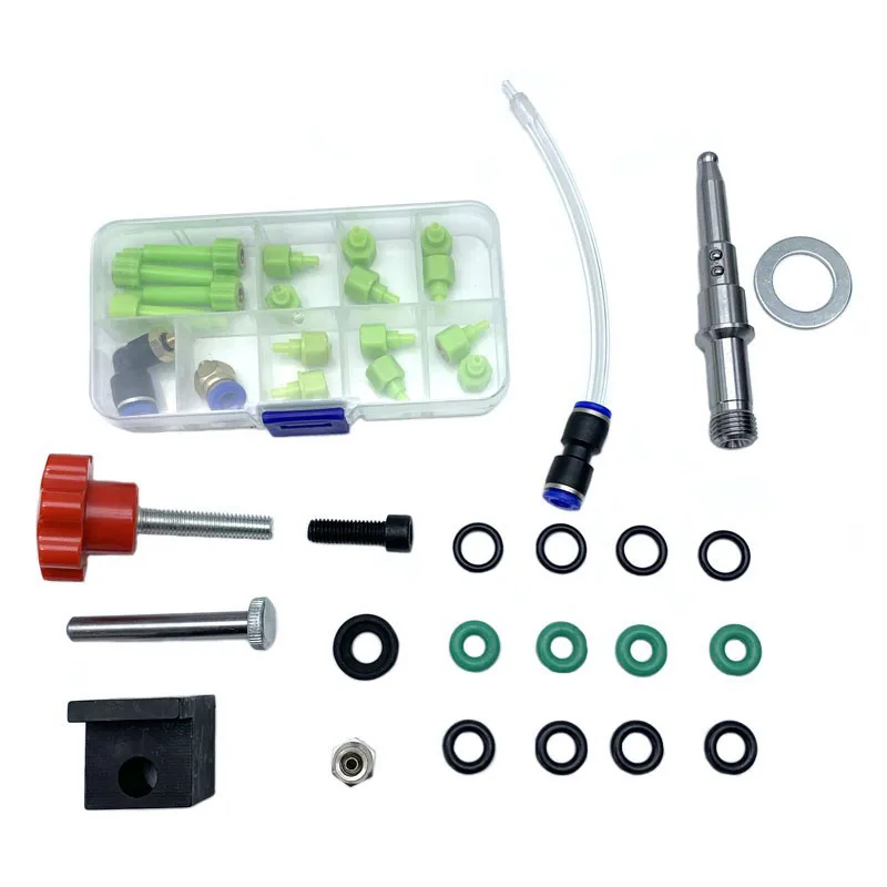 

Injector Test Fixture Clamp with Oil Return Nozzle Support Frame for Common Rail Test Bench High Precision Repair Tool