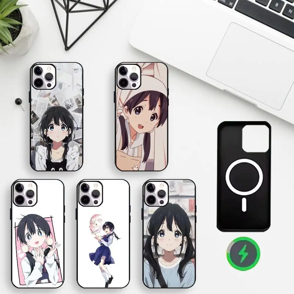 

T-Tamako kitashirakawa Phone Case For iPhone17,16,15,14,13,12,11 Max Black Wireless Charging Protecitve Cover