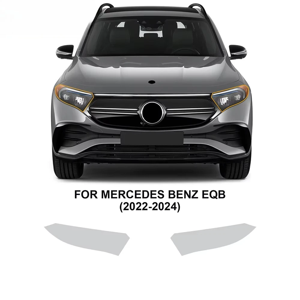 

For Mercedes-Benz EQB 2022 2023 2024 Headlight Rearview Anti-scratch TPU Paint Protective Film Pre-cut PPF Clear Bra Resistant