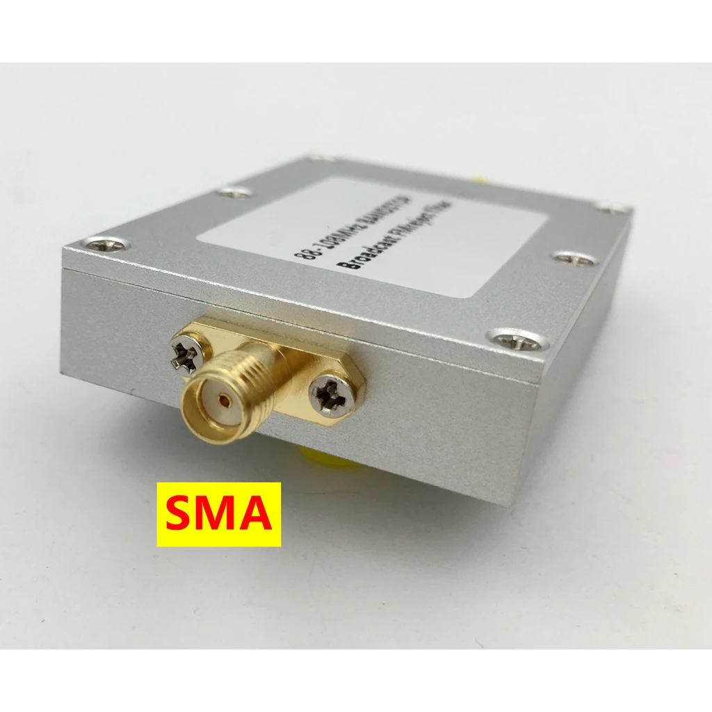 Imagem -03 - Armadilha fm 88 Mhz108 Mhz Filtro Banda Rtl-sdr Blog Transmissão fm Banda Receptor Sma para Amplificador de Rádio Ham