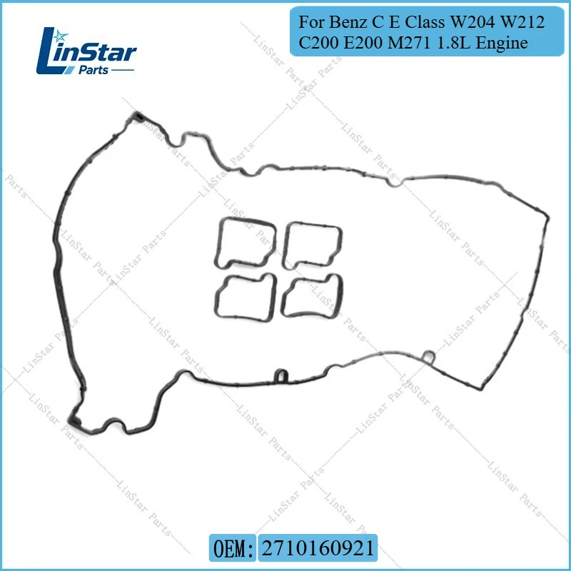 Valve Cover Gasket 2710160921 A2710160921 2710161321 For Mercedes Benz C E Class W204 W212 C200 E200 M271 1.8L Engine
