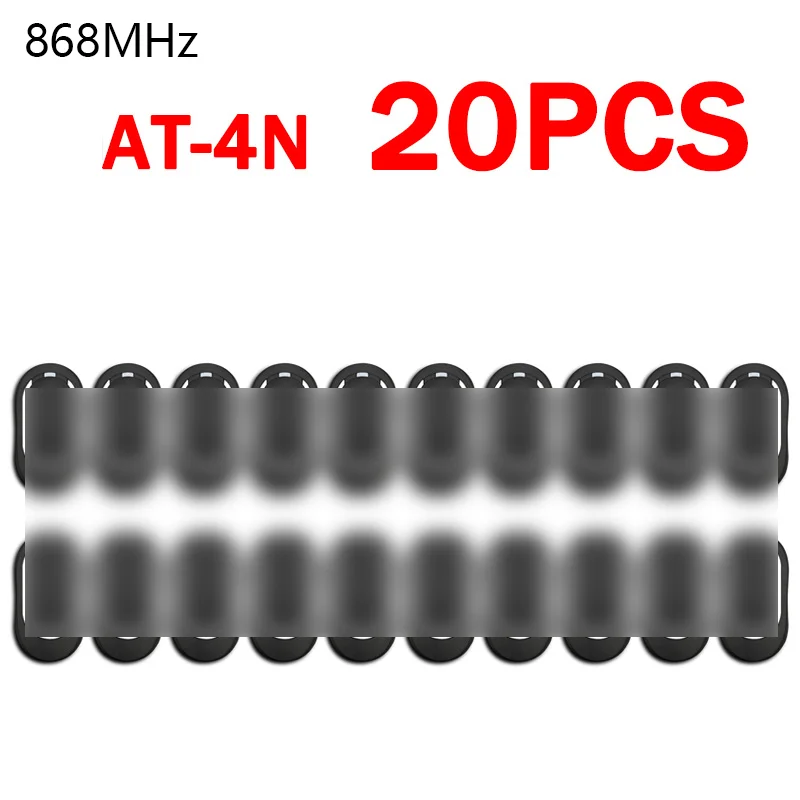 1-20PCS For ALUTECH AT-4N 868MHz Garage Door / Gate Remote Control Compatible With ALUTECH AT-4N-868 Hand Transmitter