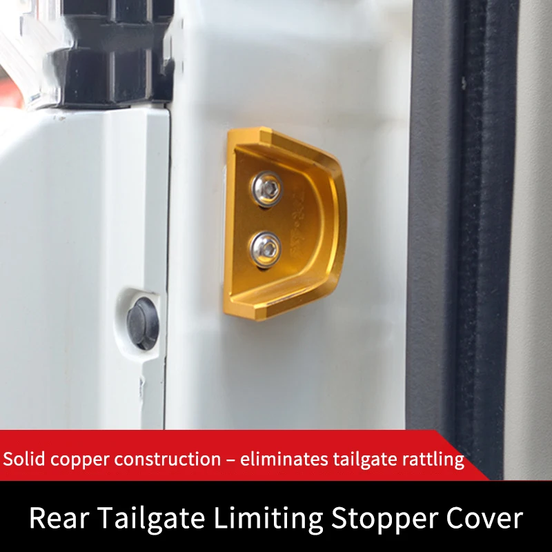 Solid Brass Rear Tailgate Latch for Mitsubishi Pajero V73/V87/V93/V97 – Eliminates Rattling, Direct Replacement,Durable