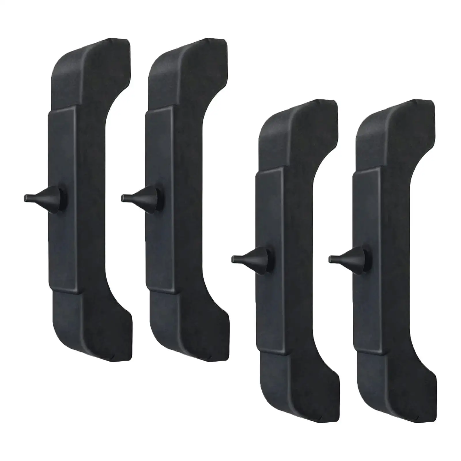 4 Pieces Rubber Insulator Pads Engine Radiator Insulator Mount Cushions Rubber Radiator Insulator Pads for 4012-326-682S