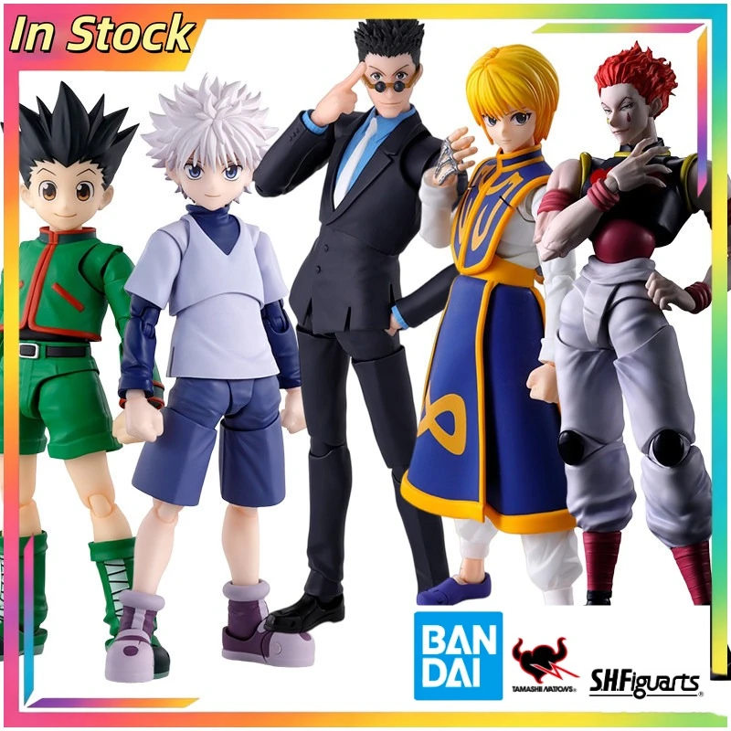 

【 in Stock 】 Bandai SHF Full Time Hunter Xiao Jie Qi Bi Ku La Pika Lei Li Xi Suo Mobile Doll Figure Model Toy Collection
