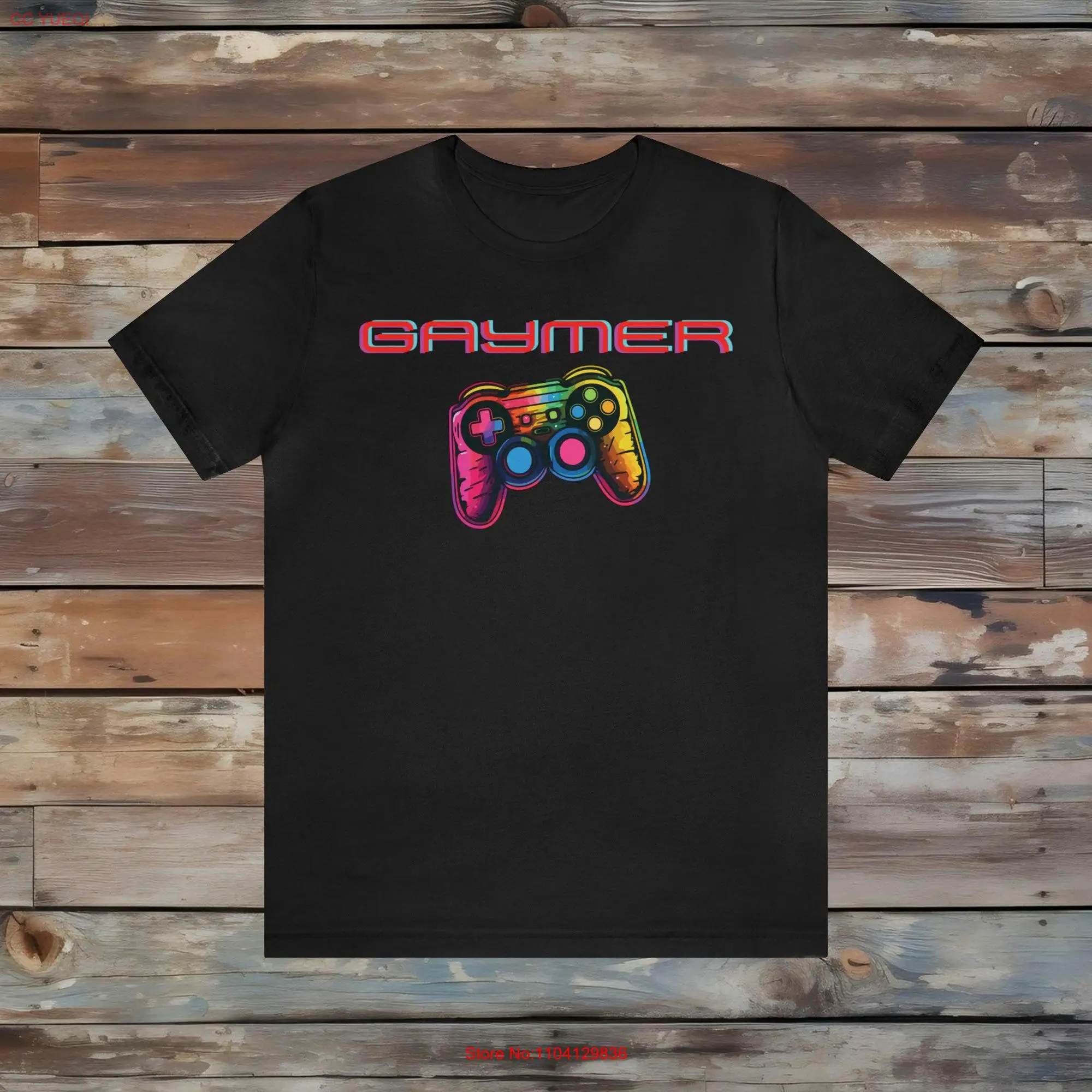 GAYMER Bella Canvas 3001 T Shirt it to your man husband boyfriend or fiancee for his travels cruises and parties