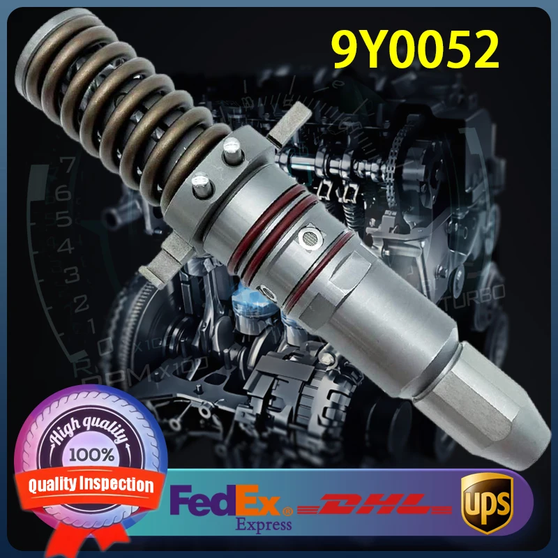 

1pcs 9Y0052 High Quality Diesel Fuel Injector 9Y-0052 Common Rail Injector Assembly for Caterpillar CAT 3508 3512 3516 Engine