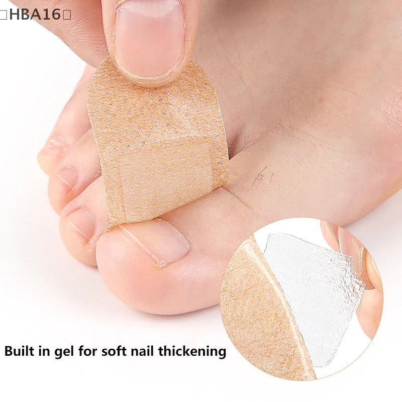 [(HBA16] بقع أظافر متعددة الأغراض لأظافر القدم أظافر غير مزعجة قابلة للتنفس مقاومة للماء أداة العناية بالقدم