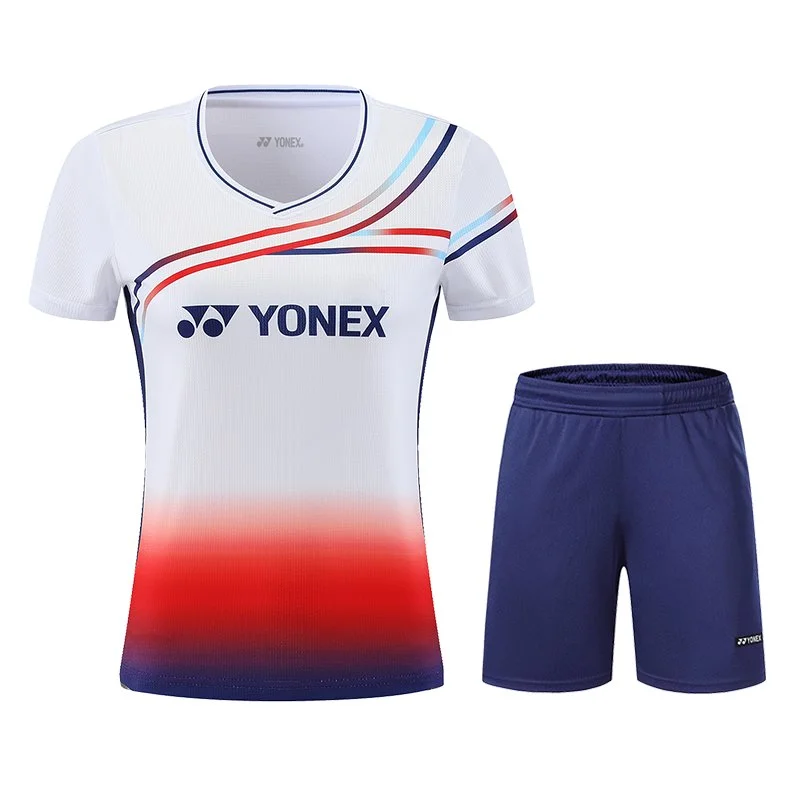 Yonex Badminton Wear Competition Training Wear Fashionable Quick-Drying Breathable Sweat-Absorbent Top Short Sleeve T-Shirt