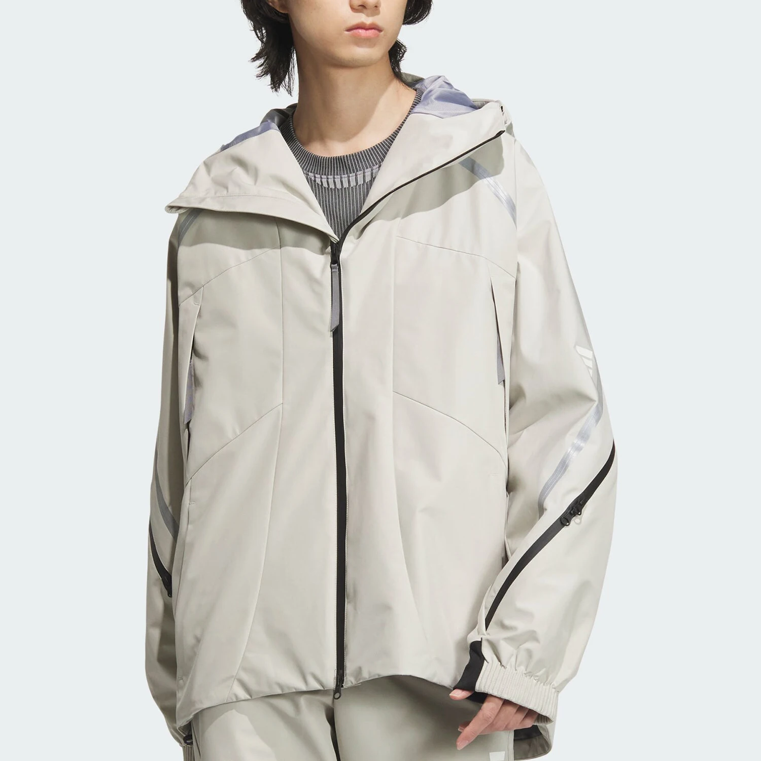 Adidas Authentic New Men's Sport Warm-up Training Hooded Jacket JM6172