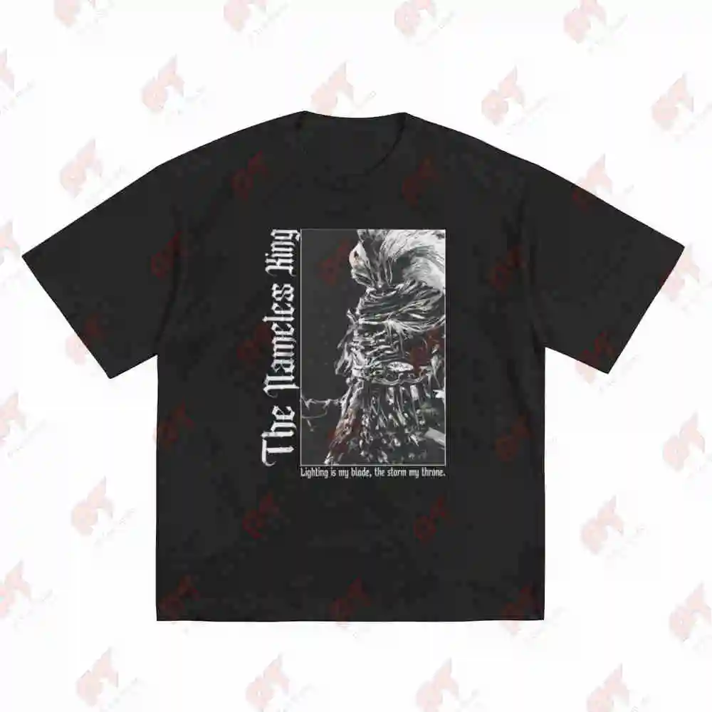 Nameless King Dark Souls Short Sleeve Tee 100% Cotton T-Shirt view 2