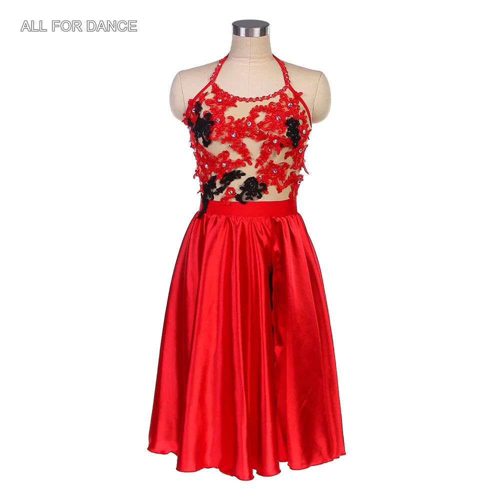 todo-para-baile-corpino-de-licra-tutu-de-ballet-longitud-romantica-roja-vestidos-de-ballet-trajes-de-espectaculo-escenico-de-bailarina