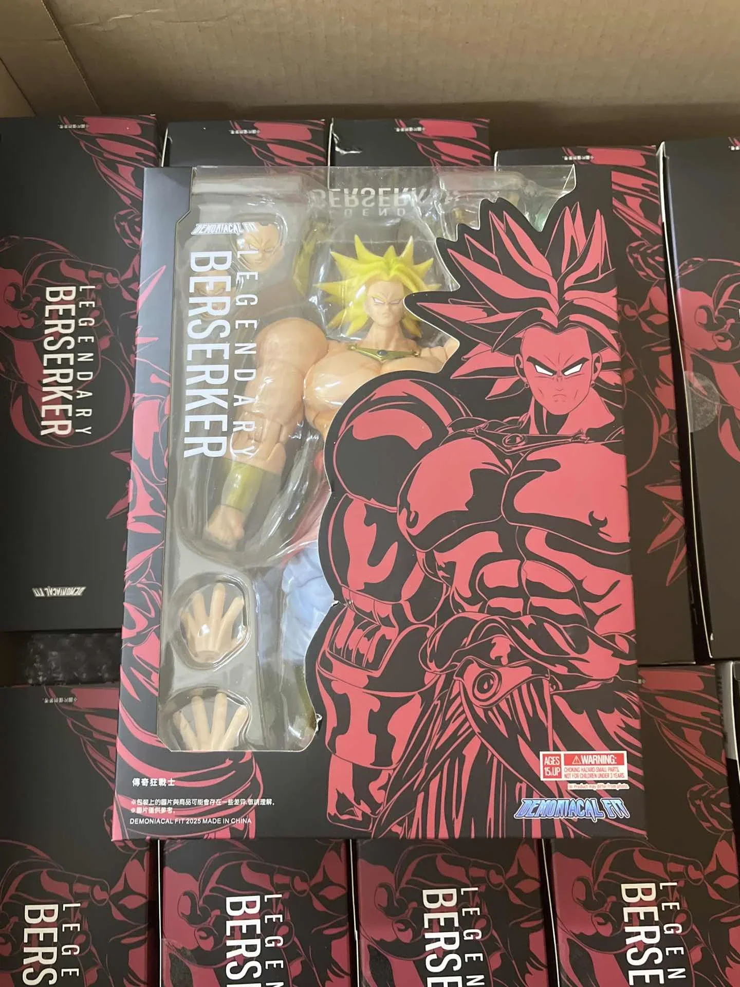 New Demoniacal Fit Legendary Berserker Dragon Ball Action Figures Broly Figurine Gk Statue Collectible Model Gifts Children Toys