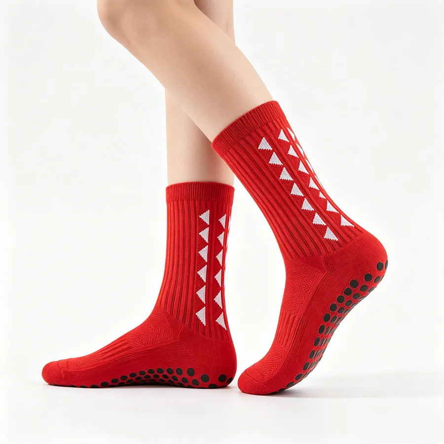 1/5/10pairs unisex anti slip grip football rugby breathable towel bottom shockproof professional athletic exercise socks