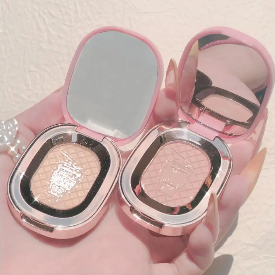 

Glitter Eyeshadow Matte Single Color Highlighter Contour Shadow Waterproof Pigmented Shimmer Brighten Eyes Makeup T2152