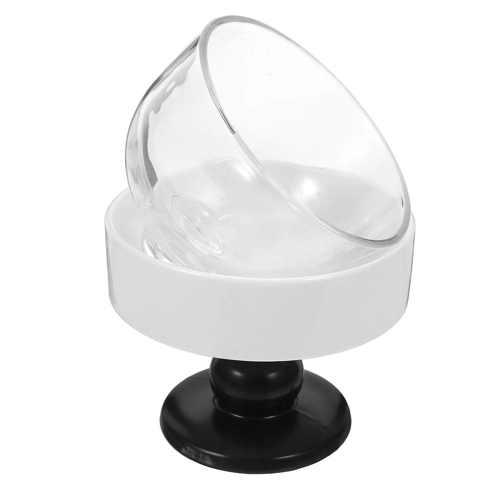 

1Set Ceramic Dessert Bowl with Lid Footed Design for Ice Cream Fruit Snacks Candy Serving Plate Ice Cream Bowls