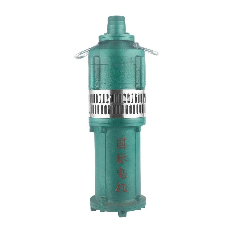 

QY oil-immersed three-phase submersible pump 380V high lift farmland irrigation large flow industrial deep well pump