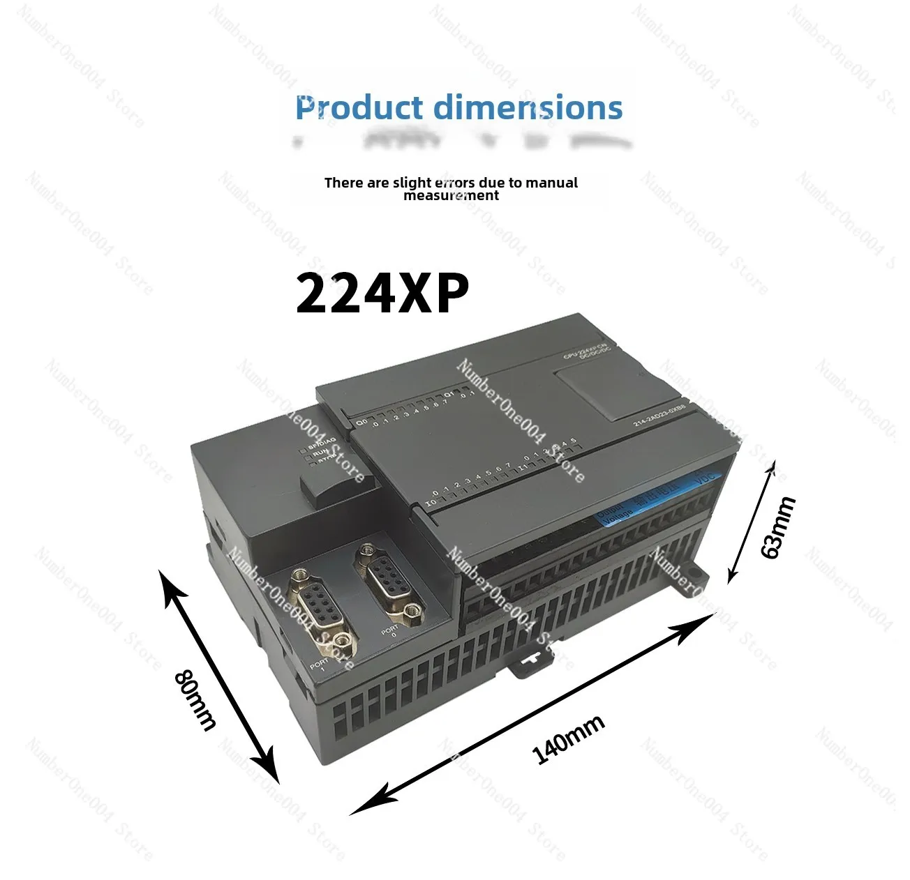 التحكم في المجال متوافق مع وحدة تحكم CPU224XP 224CN 226CN S7-200 PLC، لوحة تحكم صناعية