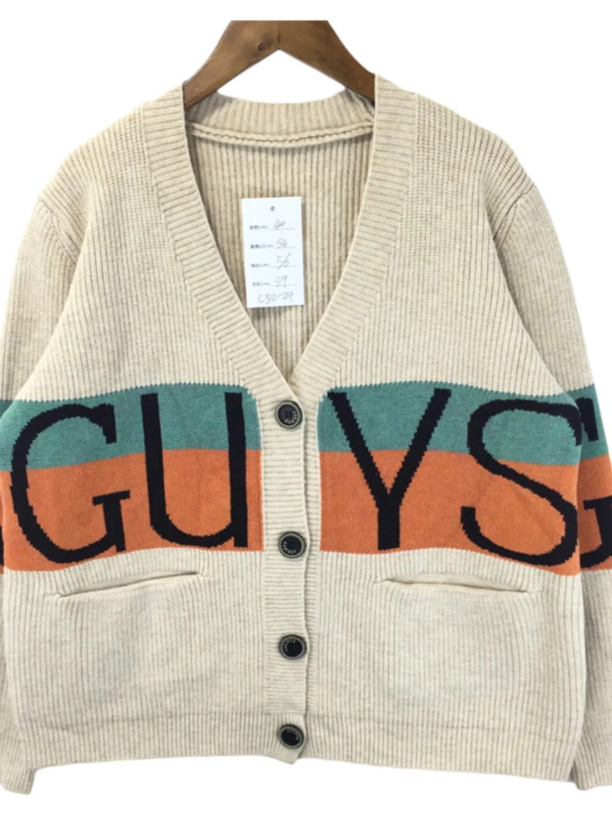 ヴィンテージ風ルーズフィットレディースセーター、ラウンドネック/Vネック/タッセル付きニットウェア、レトロカラーブロッキングシンプルカーディガン、ソフトガールロングスリーブ、秋...