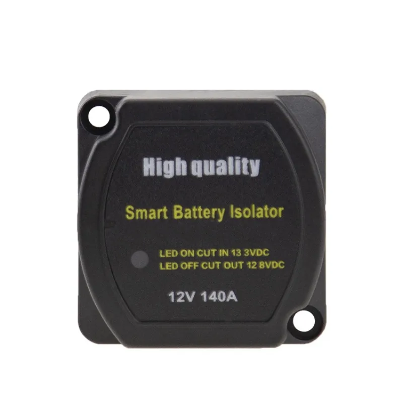 For Car Yacht Dual Battery Isolator 140A12V Smart Battery Controller Retrofit Relay