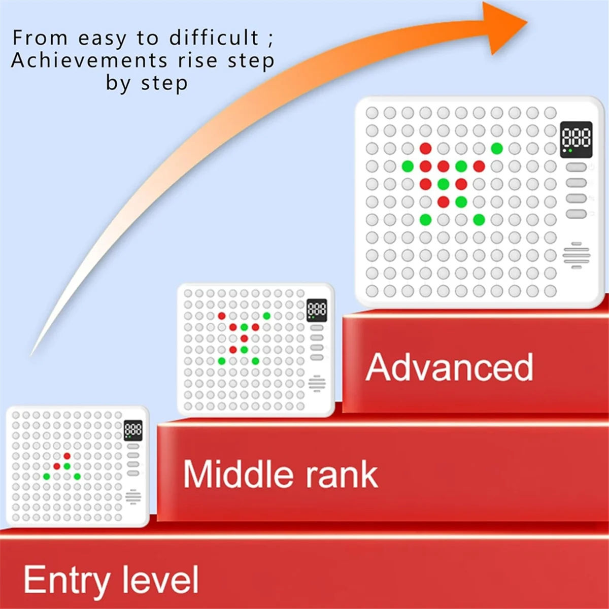 

Детские умные шахматные игры Lo-ok с 9 стратегическими игрушками, электронная умная настольная играAI для вечеринок, семейных ночных подарков