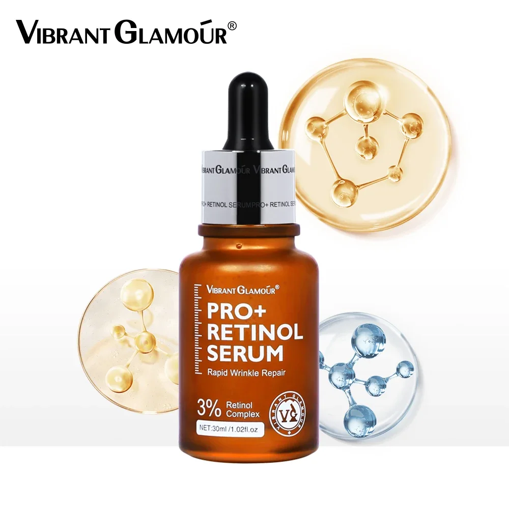 VIBRANT GLAMOUR Pro 3% Retinol essence 3X Peptide 5X Ceramide VE Skin  Care Products