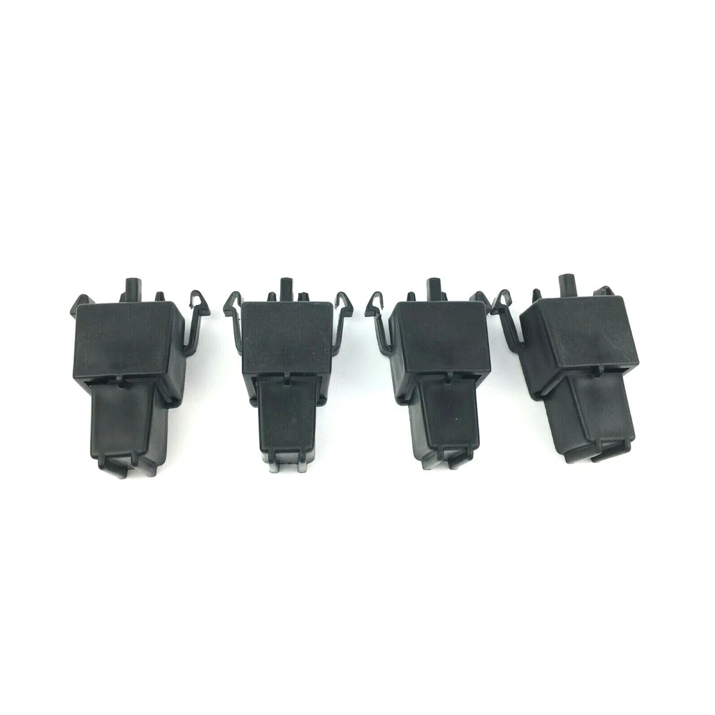 

Frunk Clip ReinFor For For Forcement Cowl Support Bracket For For For For Tesla Model 3 4pcs Black ABS OEM 113120500C