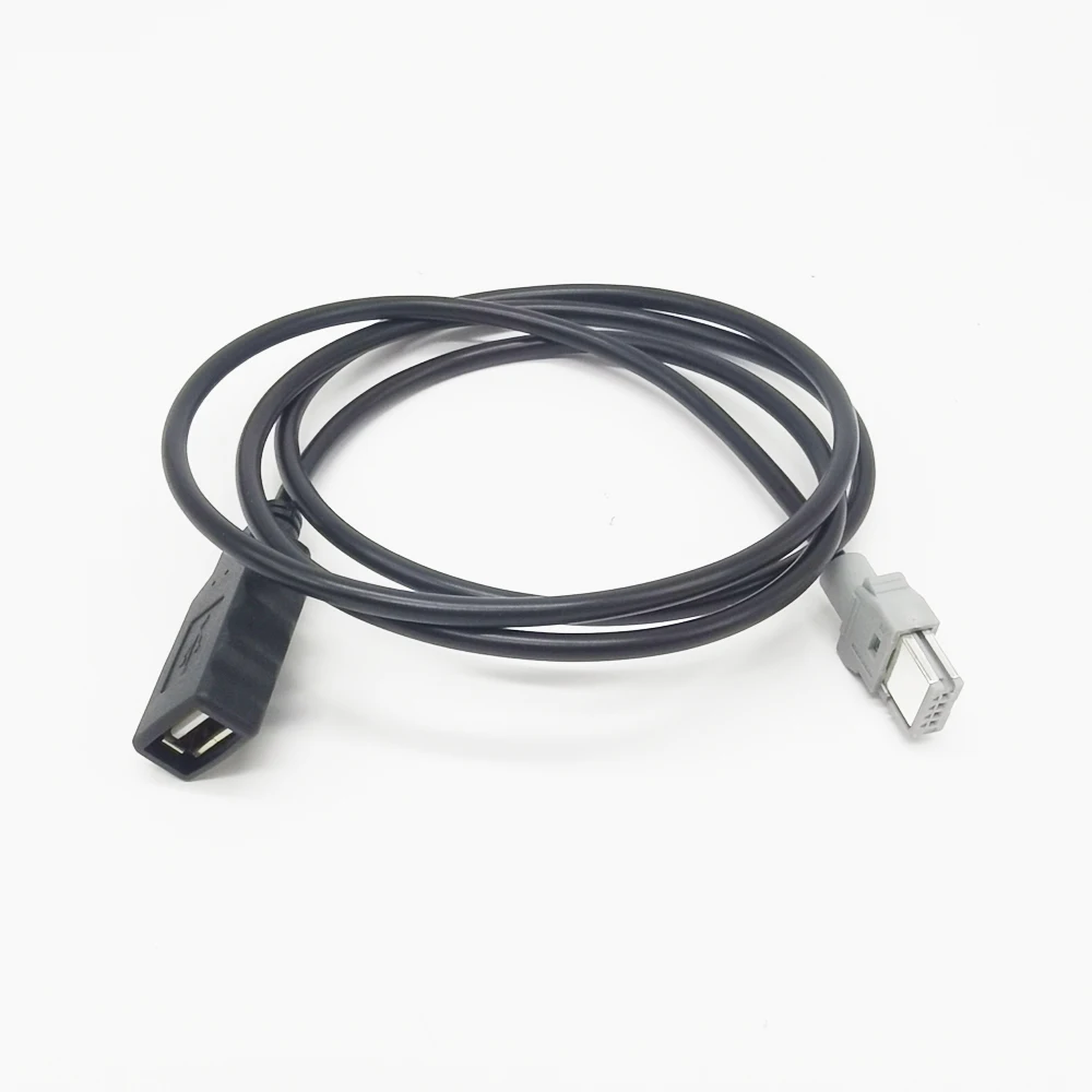 High Quality Car USB Cable Adapter 4Pin USB Cable For Peugeot 207 307 308 408 508 for Citroen with RD43 RD45 RD9 CD Player