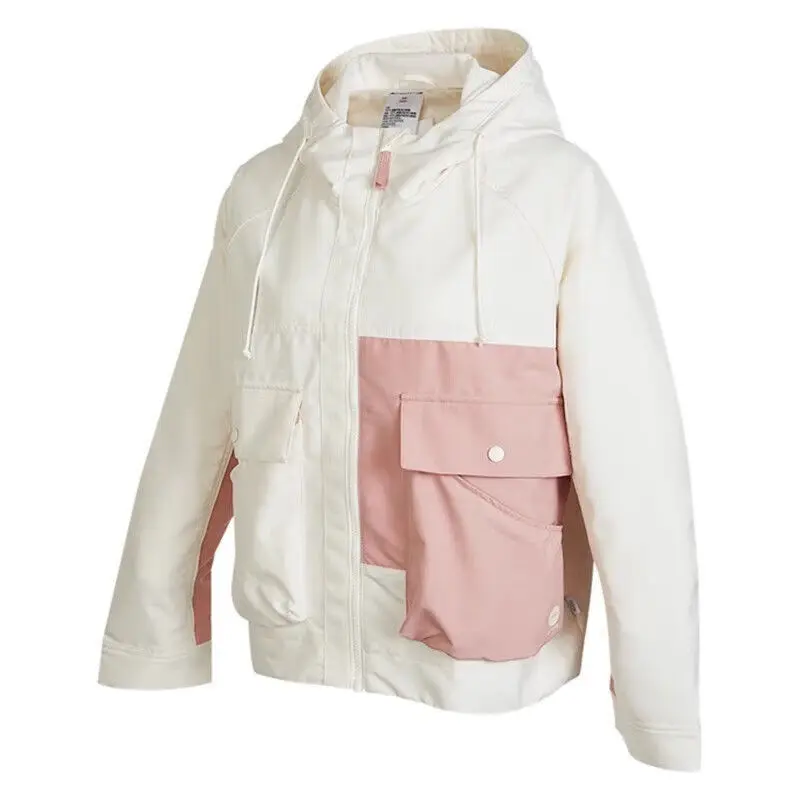 

Adidas Women Jacket Spring 2025 Outdoor Sportswear Hoodie Casual Coat Lightweight Breathable Training Workout Outerwear New